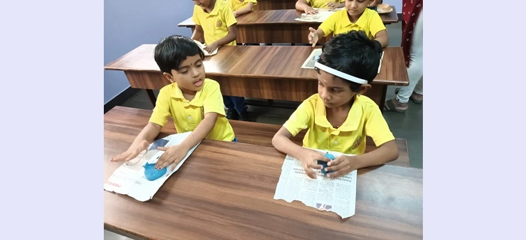 Dough making activity 